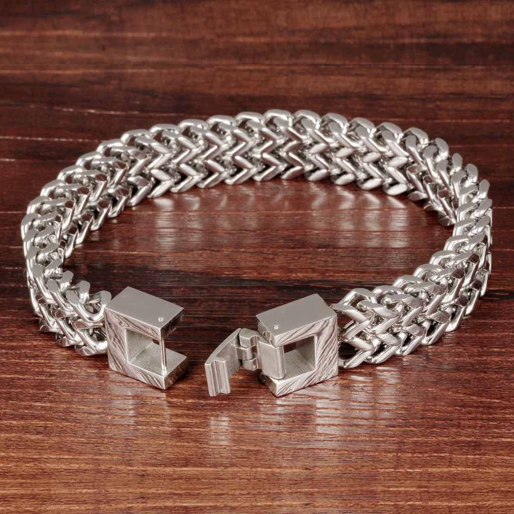 Pulseira em Aço Inoxidável