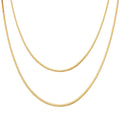 Colar, Aço banhado a ouro 18K
